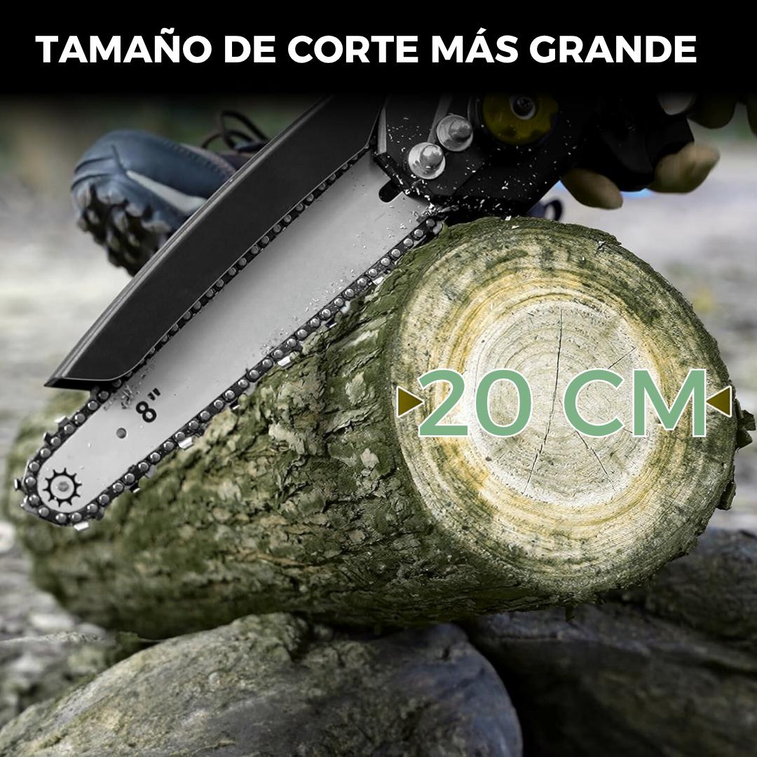 Motosierra a Batería con Depósito de Aceite