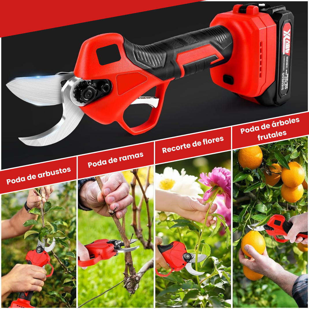 Tijeras de Podar a Batería