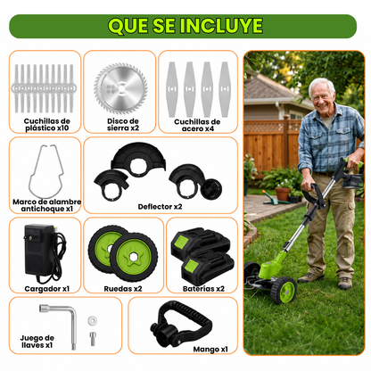 Desbrozadora Inalámbrica 3 en 1