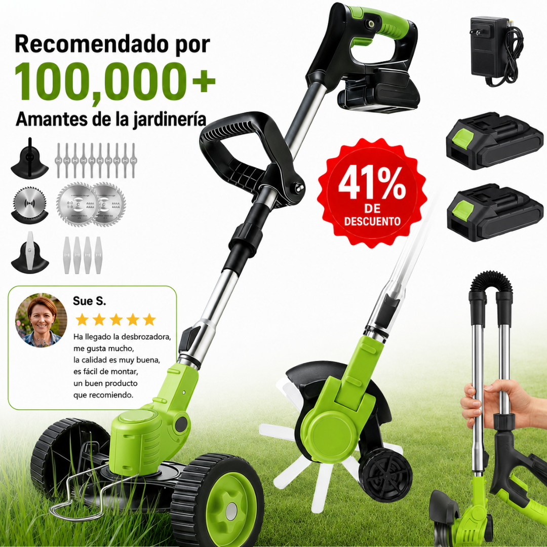 Desbrozadora Inalámbrica 3 en 1