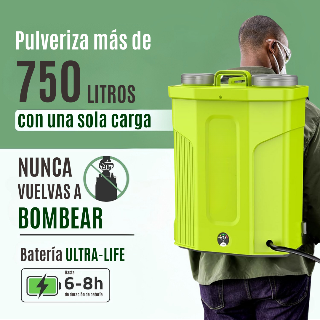 Mochila Pulverizadora a Batería 16L