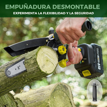 Motosierra a Batería con Depósito de Aceite