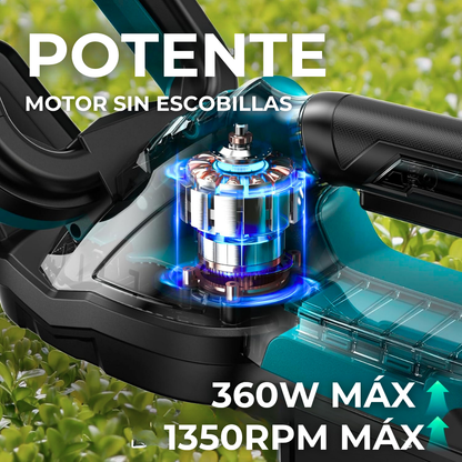 Corta Setos Inalámbrico