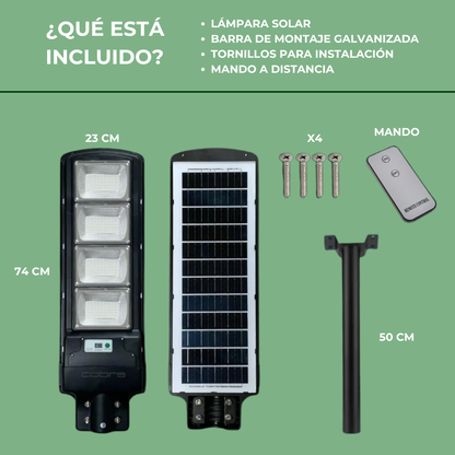 Lámpara Solar Eclipse