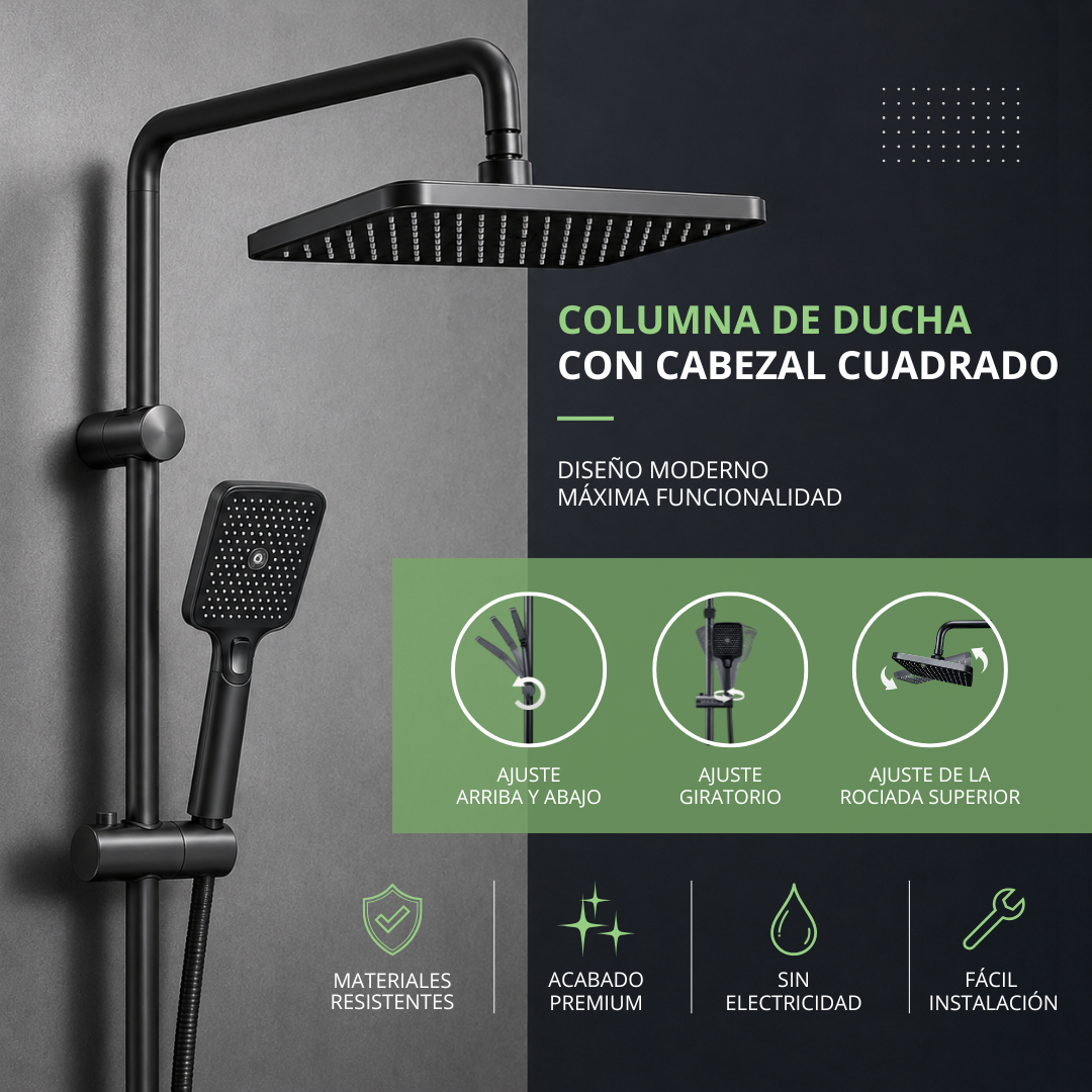 Columna de Ducha Confort 4 Modos