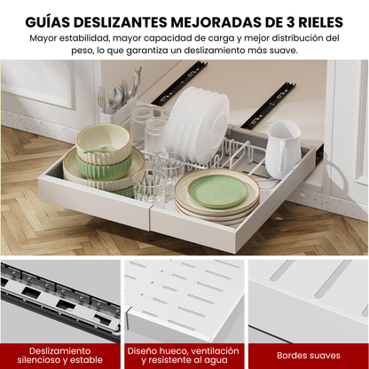Cajón Organizador Extraíble Ajustable