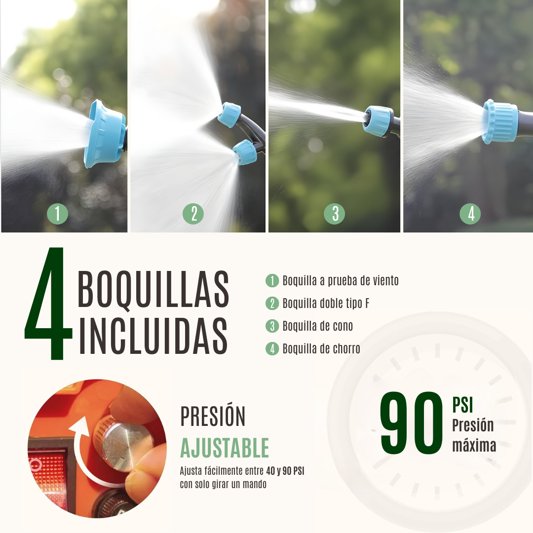 Mochila Pulverizadora a Batería 16L