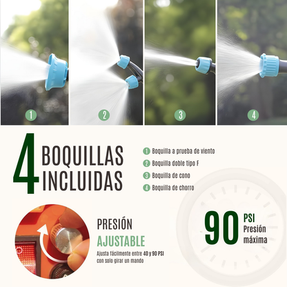 Mochila Pulverizadora a Batería 16L