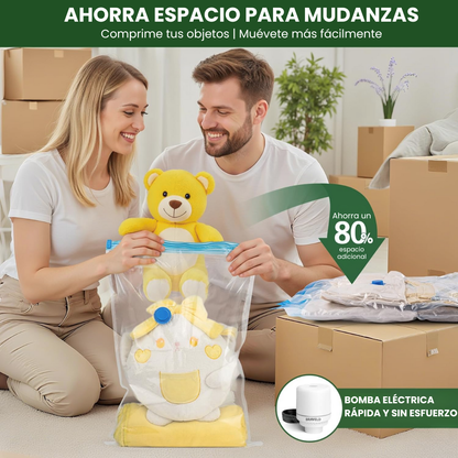 Bolsas al Vacío con Bomba Eléctrica