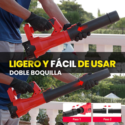 Soplador de hojas a Batería 6 velocidades