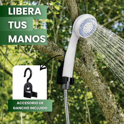 Ducha Portátil Recargable con Bomba de Agua