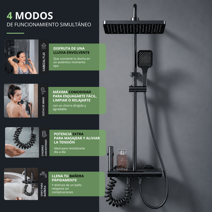 Columna de Ducha Confort 4 Modos
