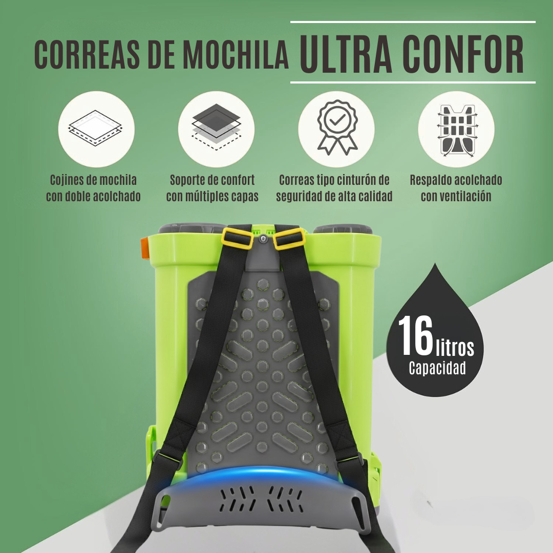 Mochila Pulverizadora a Batería 16L