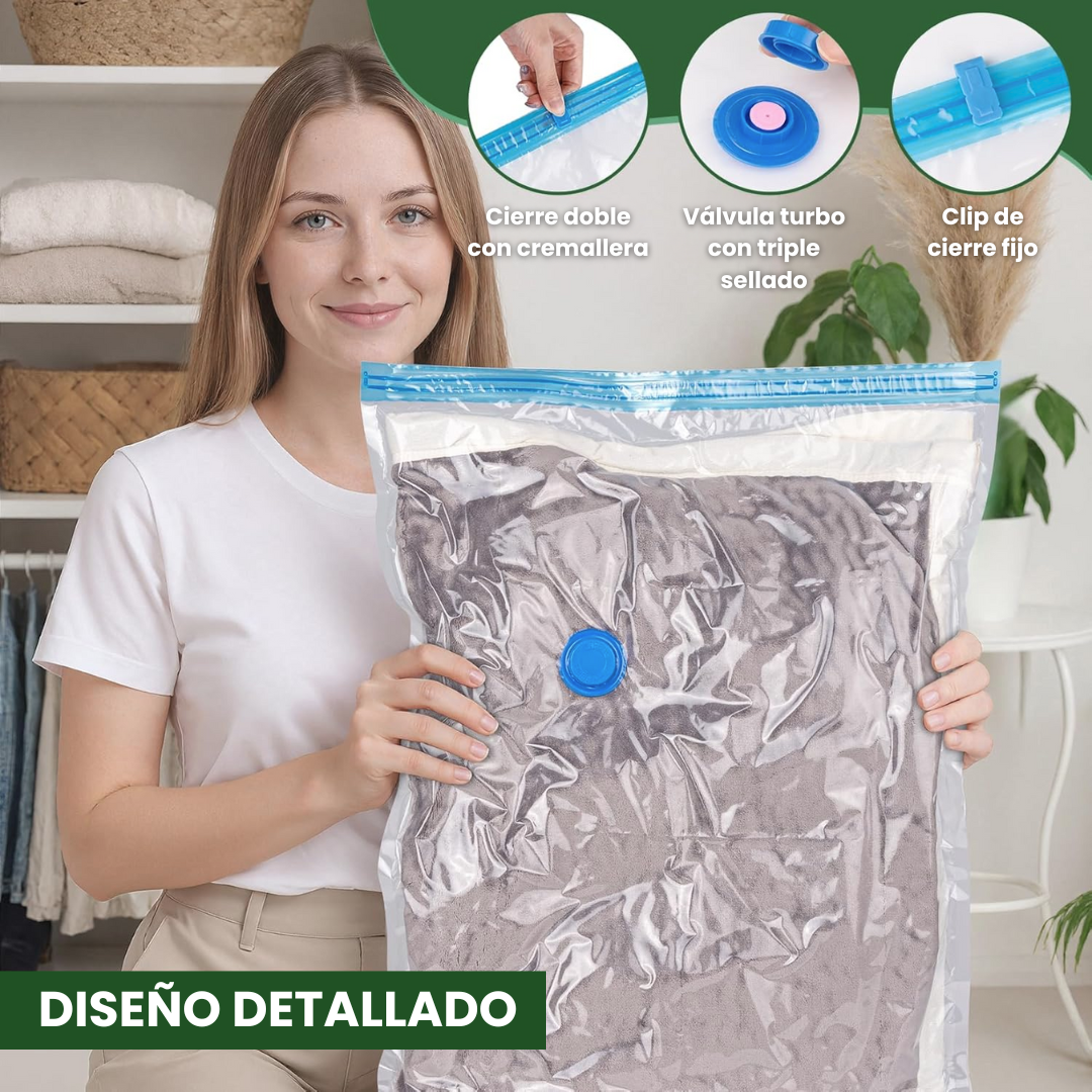 Bolsas al Vacío con Bomba Eléctrica