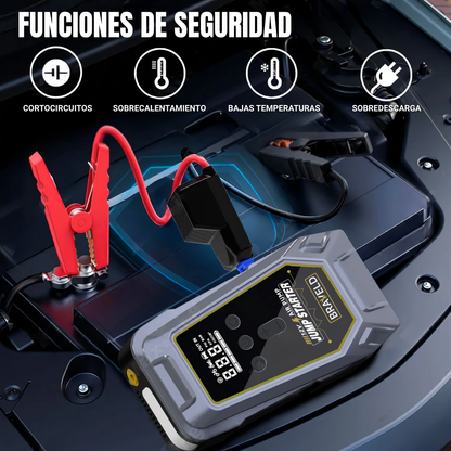Arrancador para Coches con Compresor de Aire