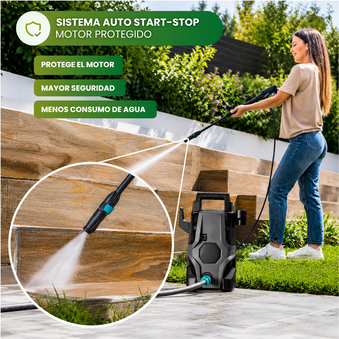 Hidrolimpiadora Alta Presión 1400W