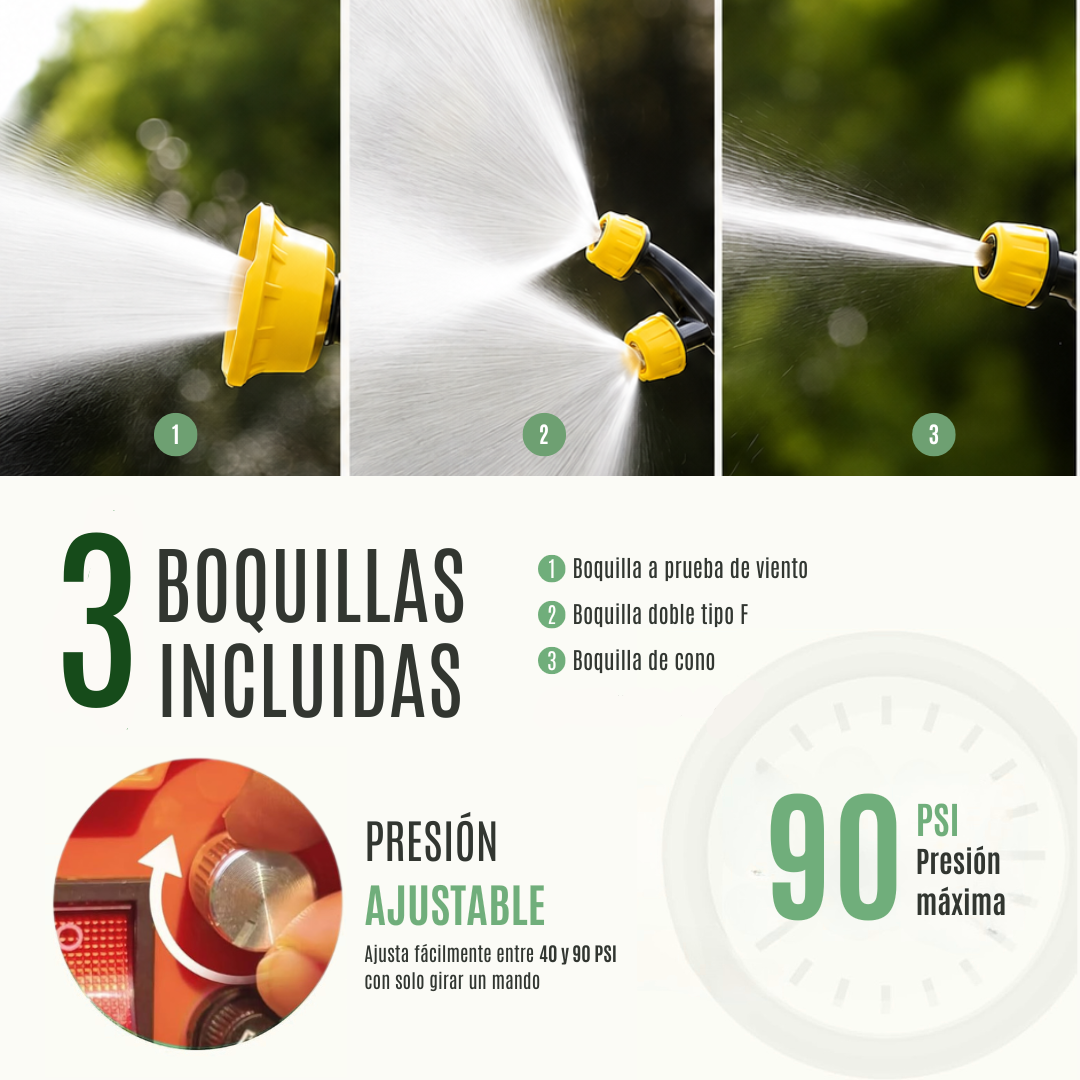 Mochila Pulverizadora a Batería 10L