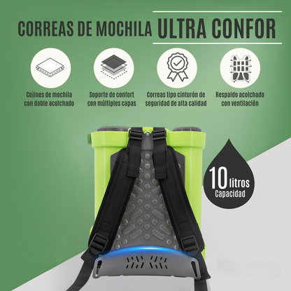Mochila Pulverizadora a Batería 10L
