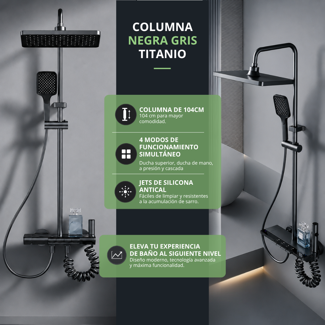 Columna de Ducha Confort 4 Modos