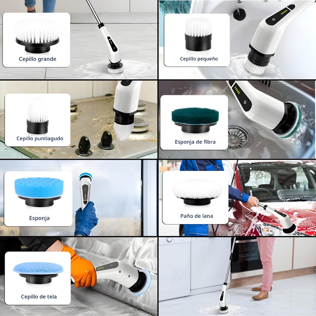 Cabezales para Cepillo Eléctrico de Limpieza