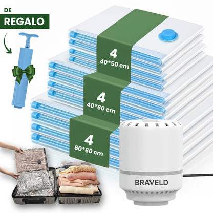 Bolsas al Vacío con Bomba Eléctrica
